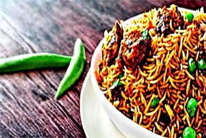 Schezwan Mutton Fried Rice