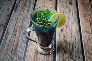 Blue Lagoon Mojito