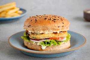 Mediterranean Chickpeas Protein Burger