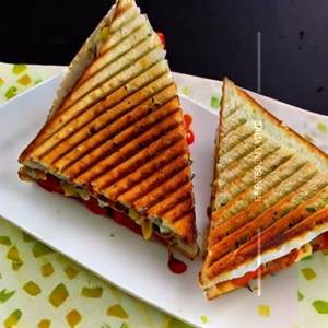 Veg Cheese Grill Sandwich