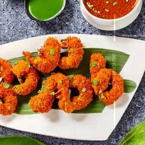 Golden Crispy Prawns