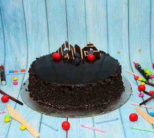 Veg Choco Chip Cake