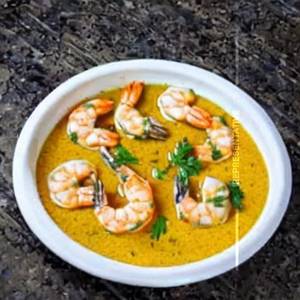 Prawns  In Lemon Sauce