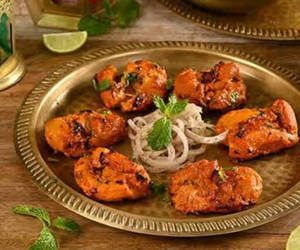 Soya Chaap Tikka Roasted