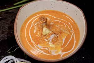 Butter Chicken with Butter Roti & Dates