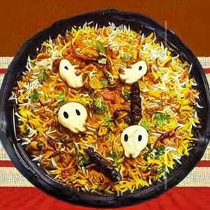 Hyderabadi ghost biryani