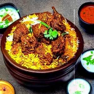 Gosht Matka Biryani
