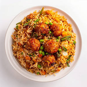 Chicken Manchurian Fried Rice
