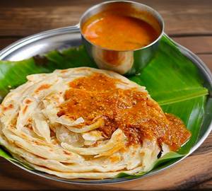 Parotta With Curry Salan