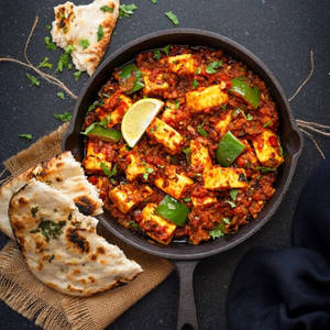 Kadhai Paneer  (100% Restaurant Menu Price)