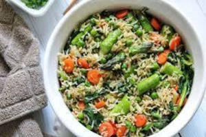 Veg Spring Fried Rice