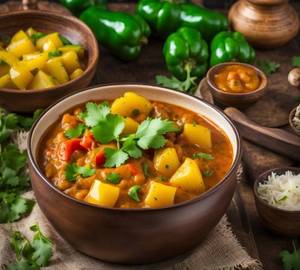 Aloo Capsicum