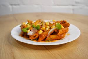 Sweet, Spicy And Creamy Pasta