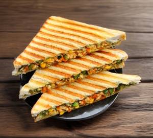 Veg Cheese Corn Grilled Sandwich