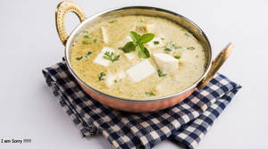 Shahi Paneer White Gravy (100% Restaurant Menu Price)