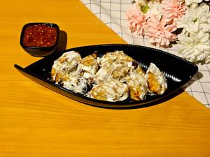 Chicken afghani momos