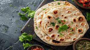 Tandoori Roti Plain (100% Restaurant Menu Price)