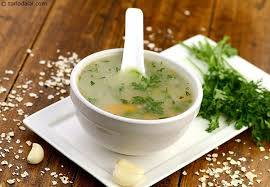 Clear soup