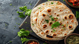 Tandoori Roti Butter (100% Restaurant Menu Price)