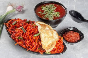 Chicken Triple Schezwan Noodles