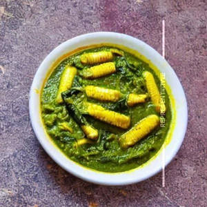 Malai Corn Palak