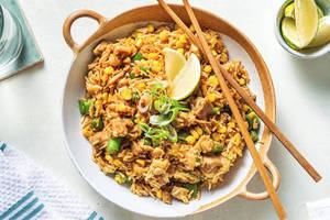 Chicken Garlic Fried Rice