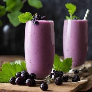 Blackcurrant Lassi