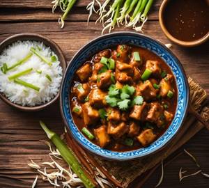Baby Corn Manchurian (gravy)