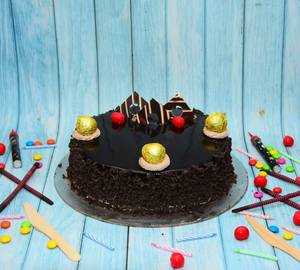 Veg Ferrero Rocher Cake
