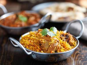 Chicken Biryani With Gravy