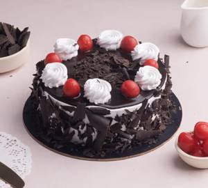 Eggless Black Forest Cake