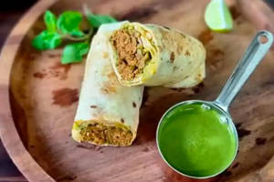 Chicken Seekh Kabab Roll