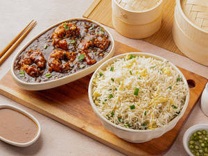 Prawns Manchurian Rice (1000 Ml)