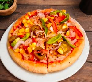 Corn Veggie Delight Pizza
