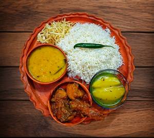 Chicken thali