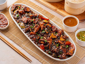 Paneer Black Bean Dry