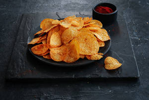 Potato Chilli Wafer - 200 Gms