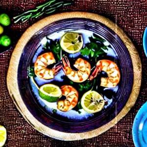 Prawns in Lemon Butter Sauce