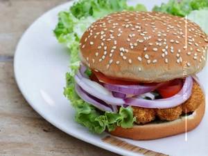 Chicken Kebab Burger
