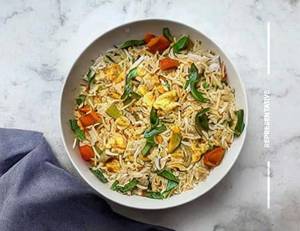 Egg Burji Rice