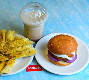 Crispy Veg Burger Combo