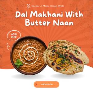 Dal Mkahni + Butter Naan