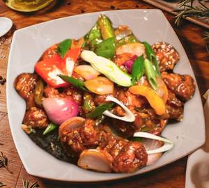 Mushroom Chilli Dry