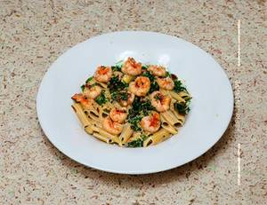 Prawn Agio Olio Pasta