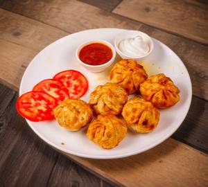 Fry momos [6 pieces]