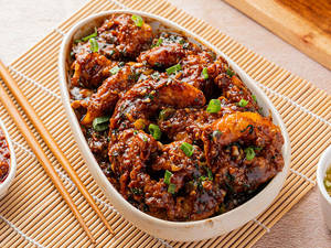 Prawns Manchurian Dry (7 Pieces)
