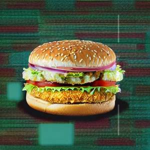 Chicken Salami Burger