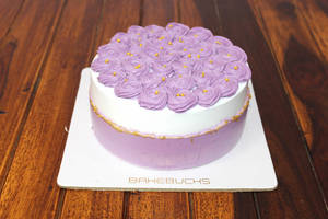 Eggless Blueberry Cake