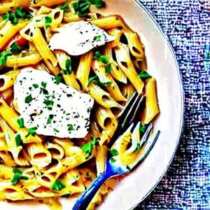 Chicken Agio Olio Pasta