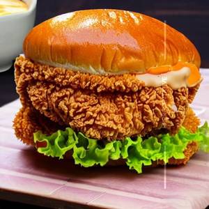 Fried Chicken Crunchy Mayo Burger